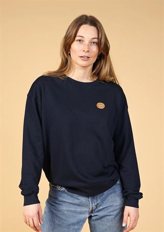 Elsk - Globe Women's Skyum Crewneck - Trøje - Dark Navy